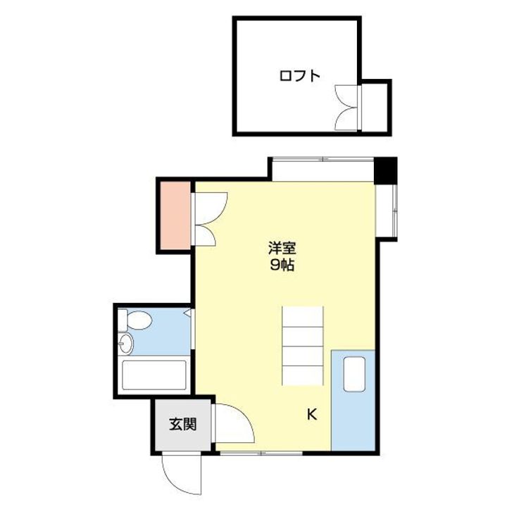 ハイツエレガンス203の間取り