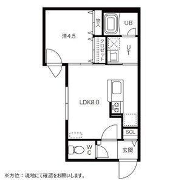 グランドサクセス北6条の間取り