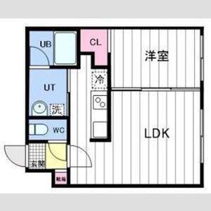 Aster月寒西Ⅱの間取り
