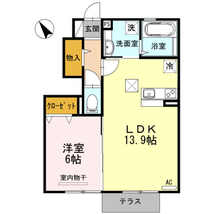 コンフォート・絆の間取り