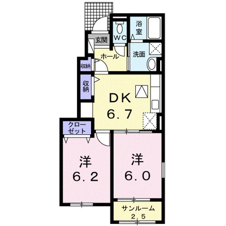 ブリーズの間取り