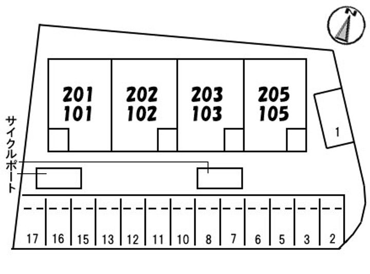 ビオラ天山201の周辺