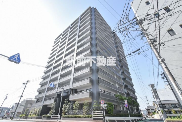 福岡県筑後市大字山ノ井の賃貸マンションの外観