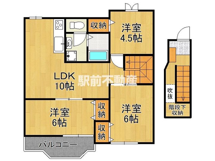 クレストールD203の間取り
