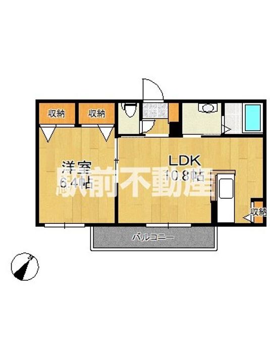 シャーメゾンHIKARI202の間取り