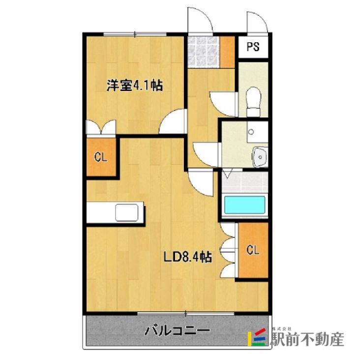 ファームタウン桜Ⅱ203の間取り