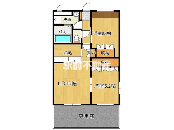 メゾンプレサス101の間取り