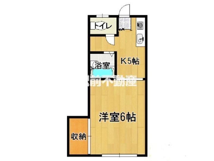 Mコーポ201の間取り