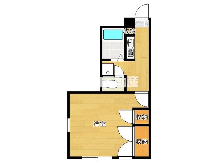 レオパレス英2Fの間取り