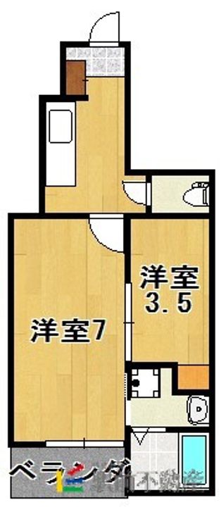 シルエット102の間取り