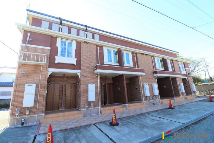 福岡県大牟田市大字手鎌の賃貸アパートの外観