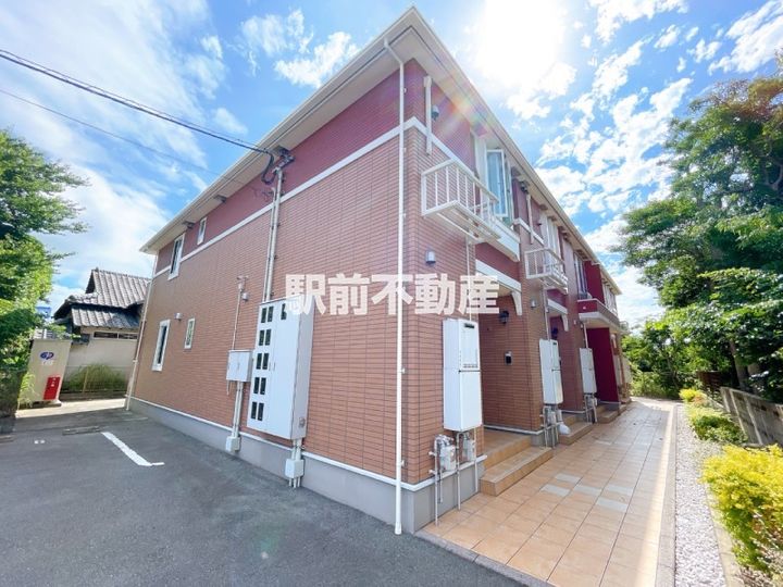 福岡県大牟田市三川町3丁目の賃貸アパートの外観