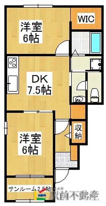 グランドゥール・ヴィラ101の間取り