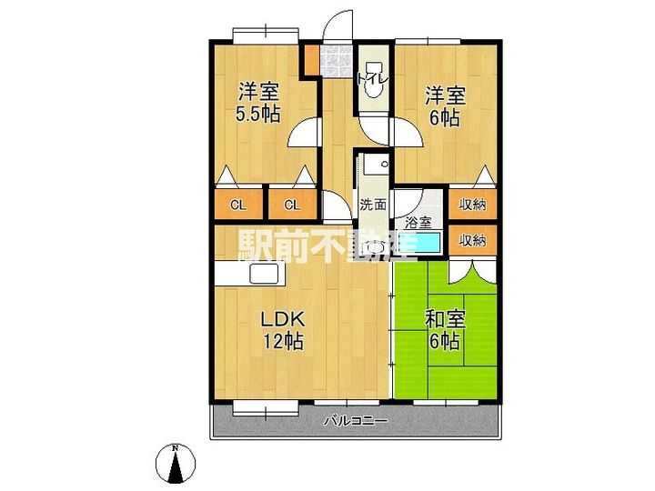 ベストビルディング802の間取り