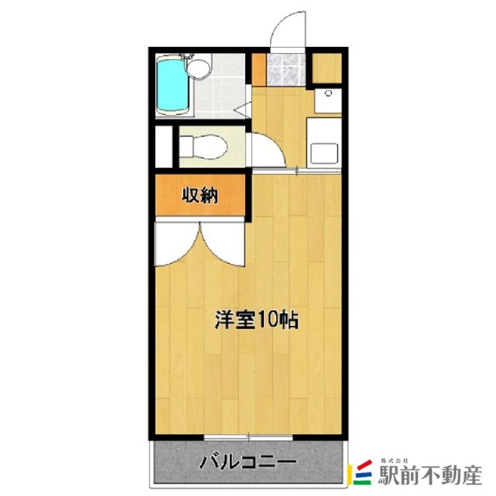 ティーガーデン207の間取り