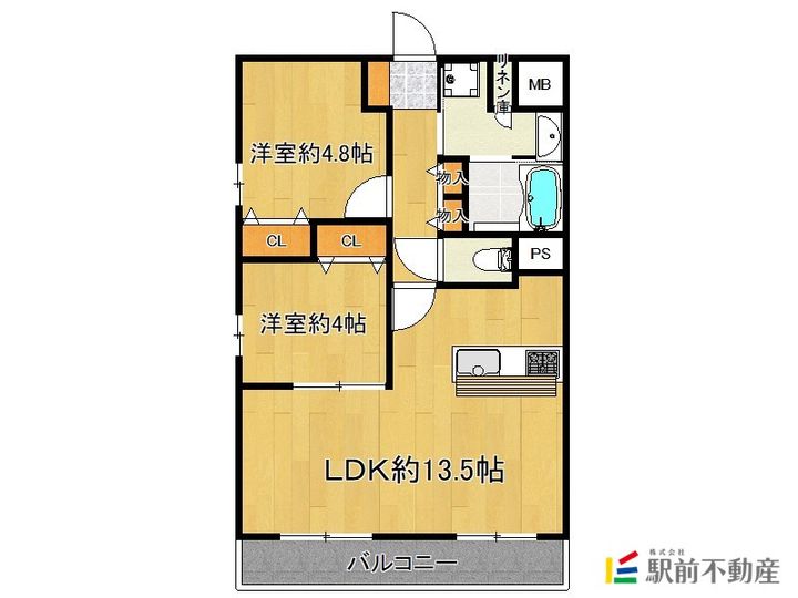 リアンレガーロ大牟田106の間取り