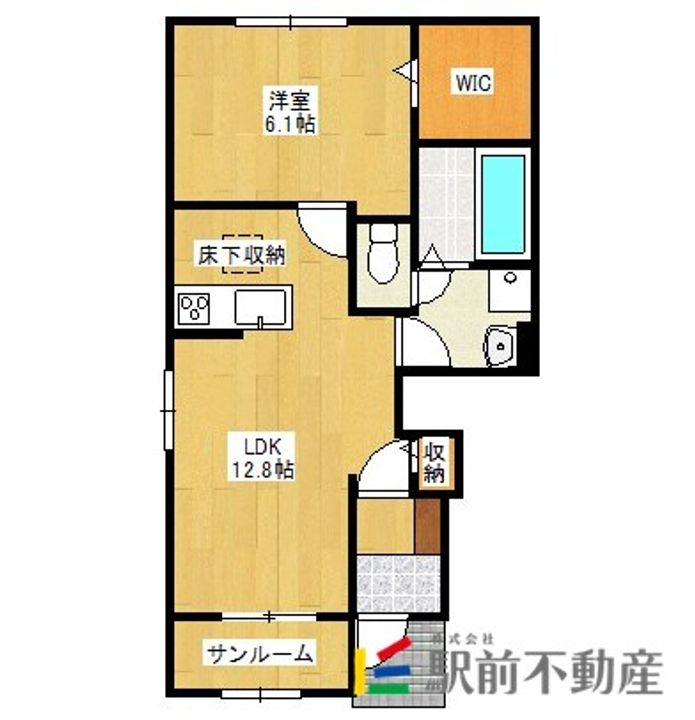 サングレープⅠ101の間取り