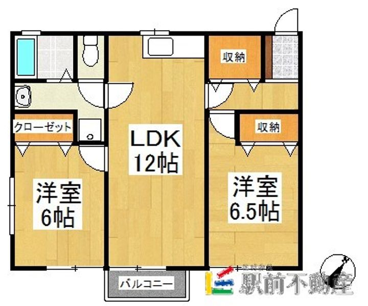 レトアファイン201の間取り