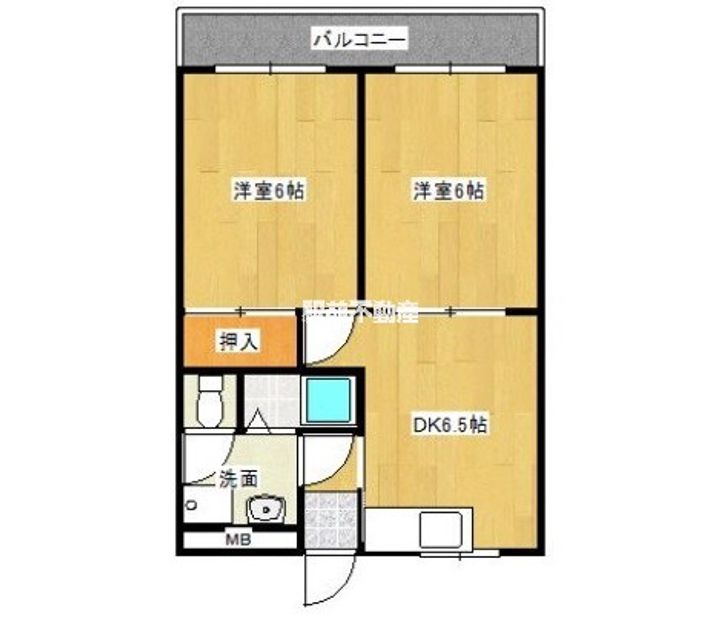 セントラルワン305の間取り