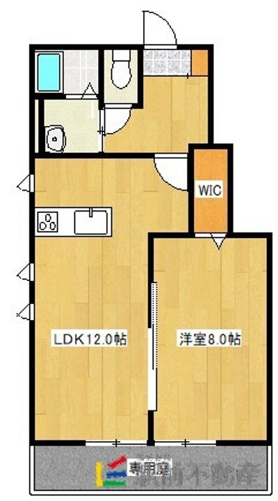 フェリオ玄ヶ野 A101の間取り