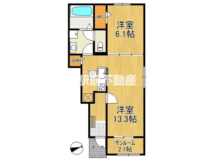 フォンテーヌの間取り