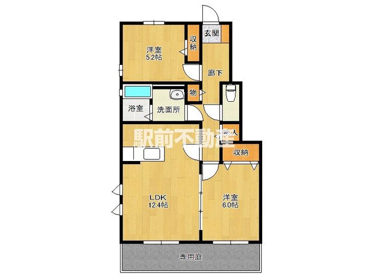 サールビアB101の間取り