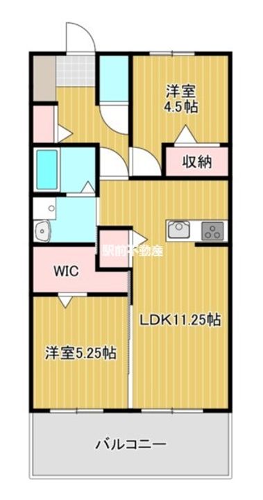 長浜新築AP103の間取り