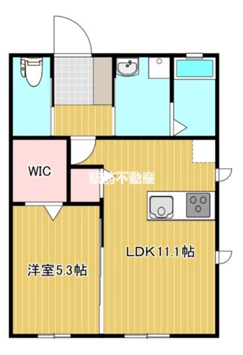 ローズガーデン101の間取り