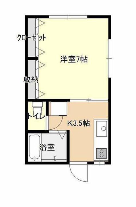 パークサイドコート102の間取り