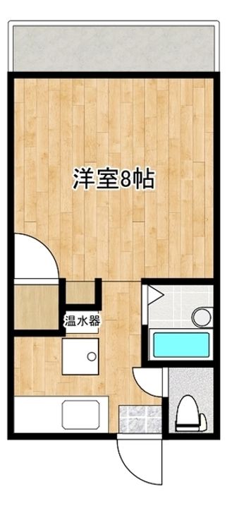 アーベインハウス101の間取り