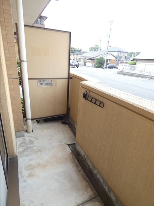 マンション 杏明館の玄関