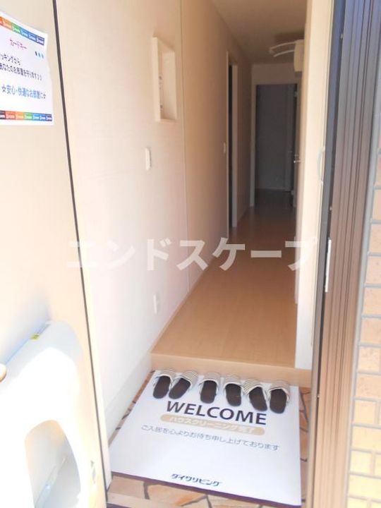 スクエアBの玄関