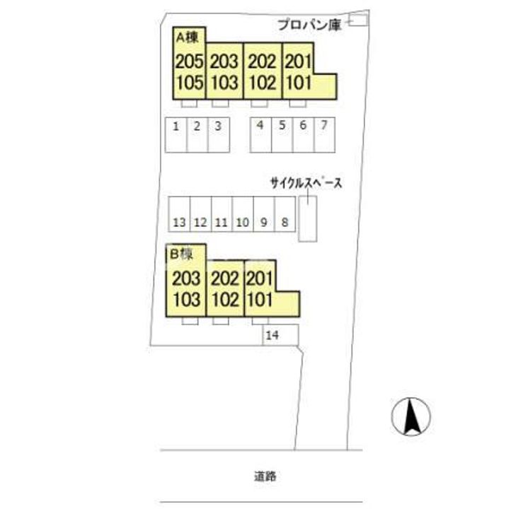 ヴィラ・キャロット A101のその他画像