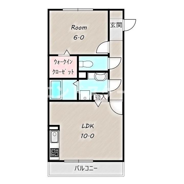 サンライトレジデンス駒形の間取り