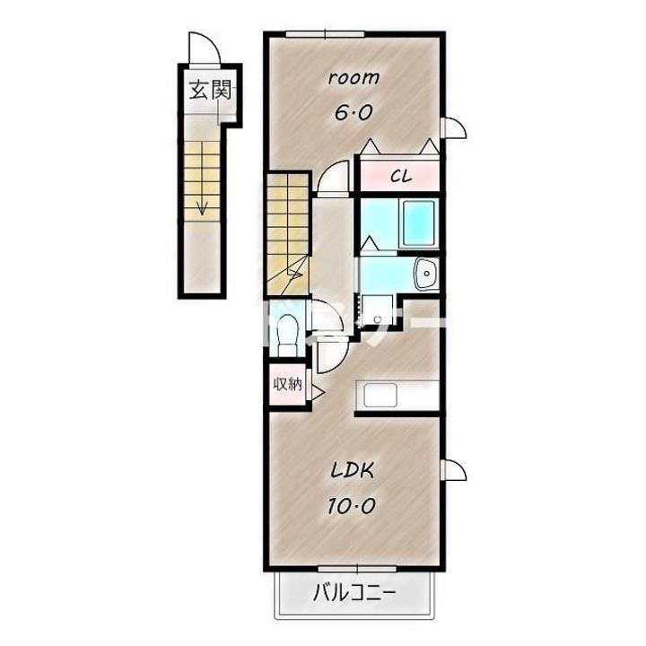 ネオ・チェリッシュⅡの間取り