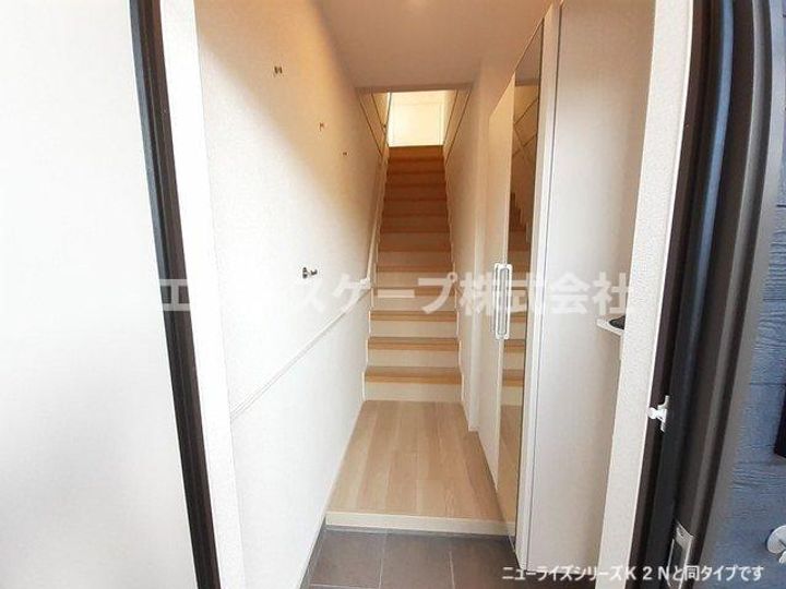 モンテリザイア藤岡 Ⅱの玄関