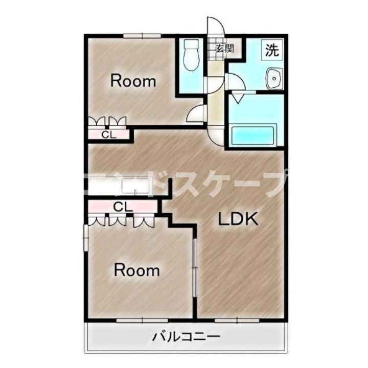 リッチーヒルの間取り