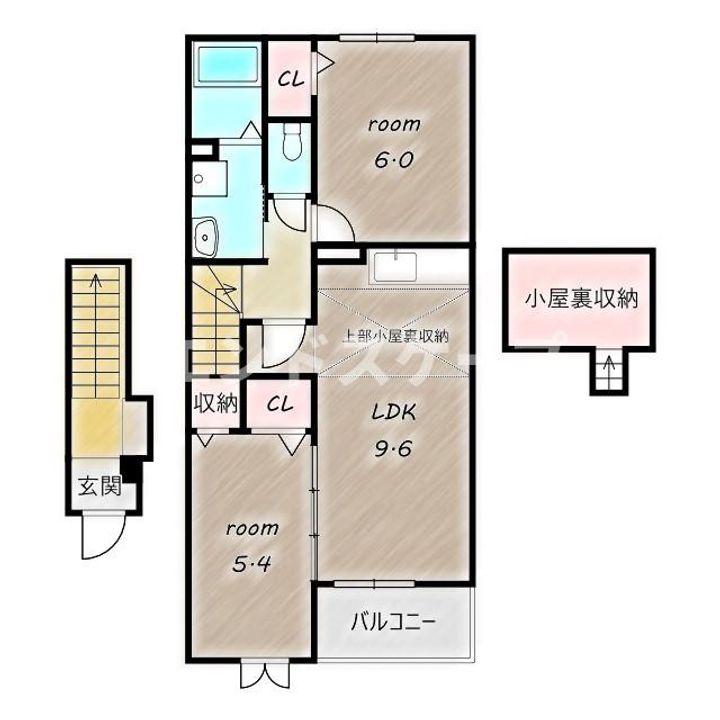 インプレス21 Ⅰの間取り