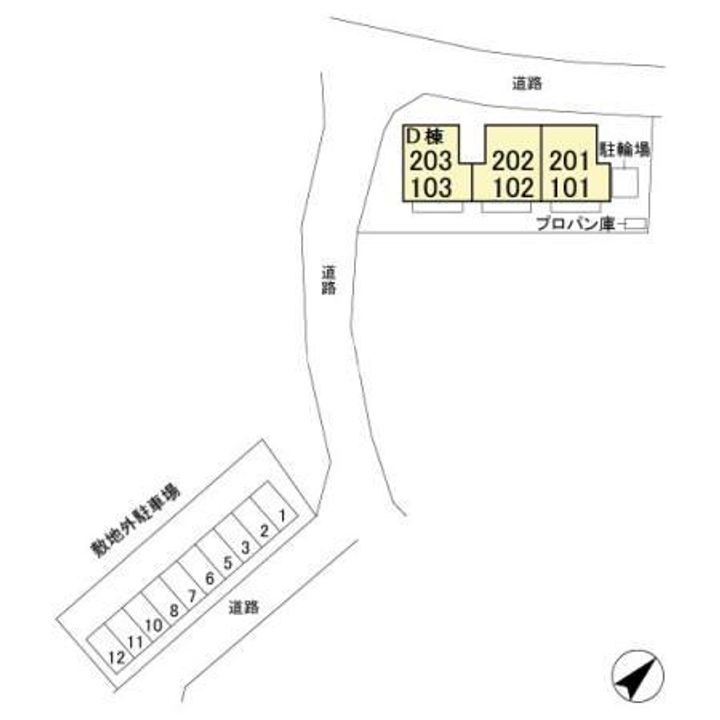 コーポ七曲り Dのその他画像