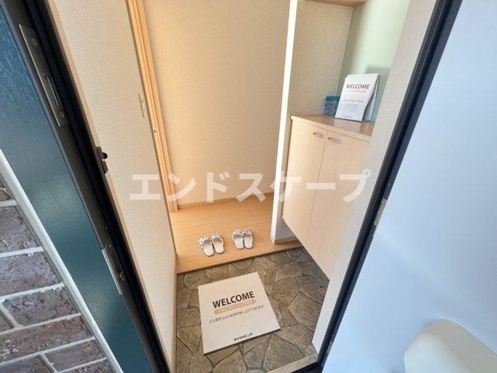 リビングタウン双葉 Bの玄関