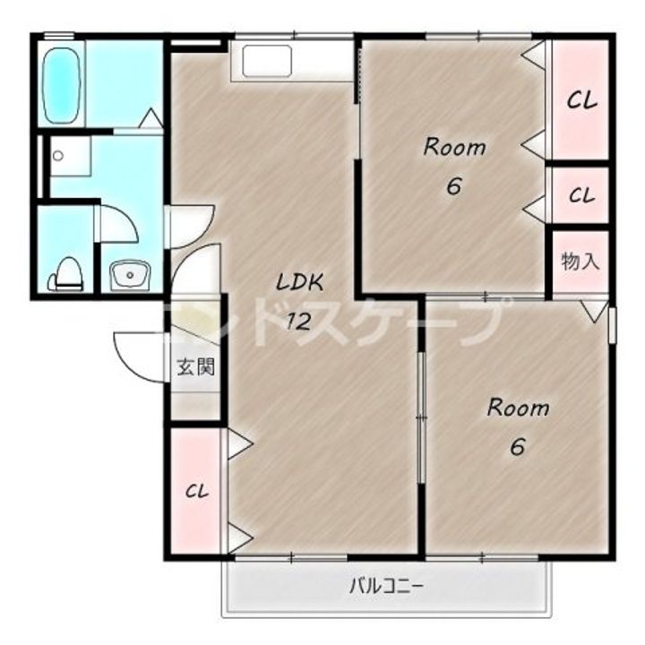 グレイスエステート Aの間取り