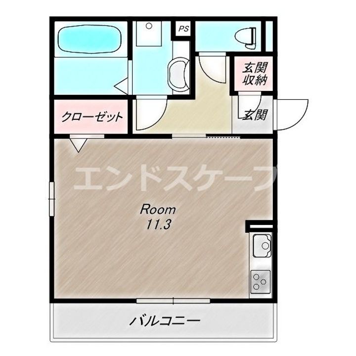 マヌールの間取り