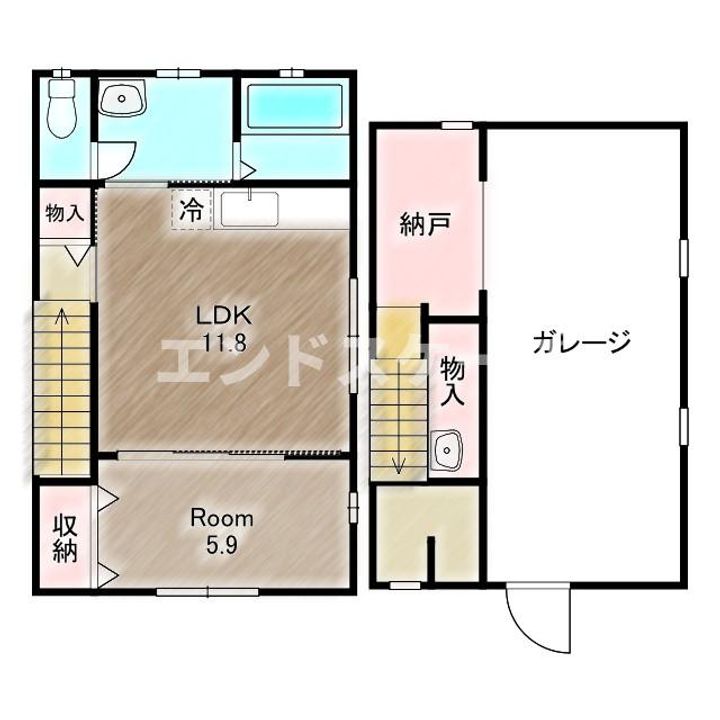 AUBEIIBの間取り