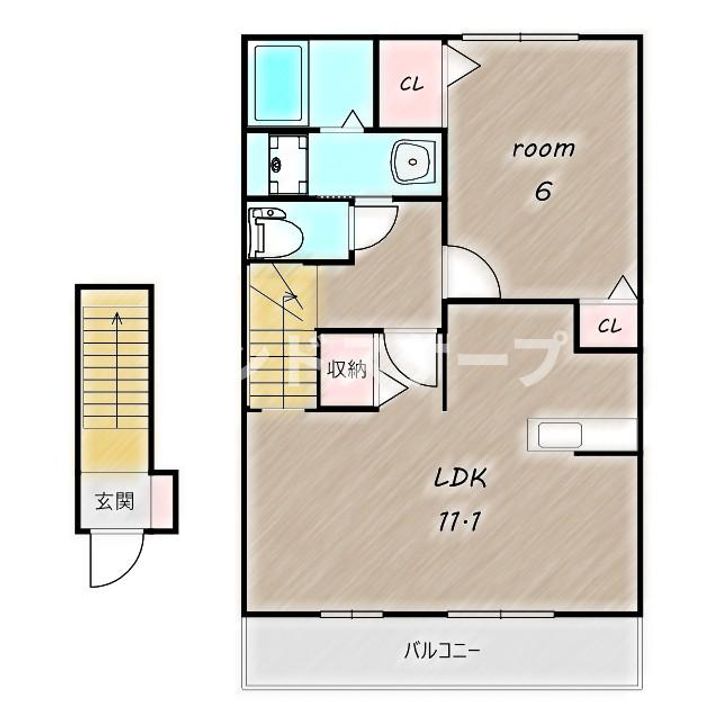 アザレアの間取り