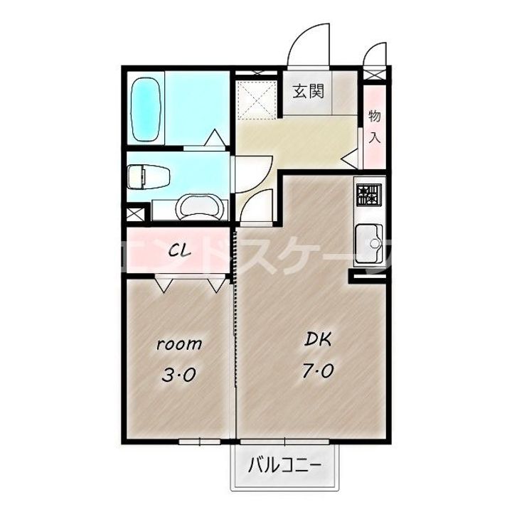 フィーノAの間取り