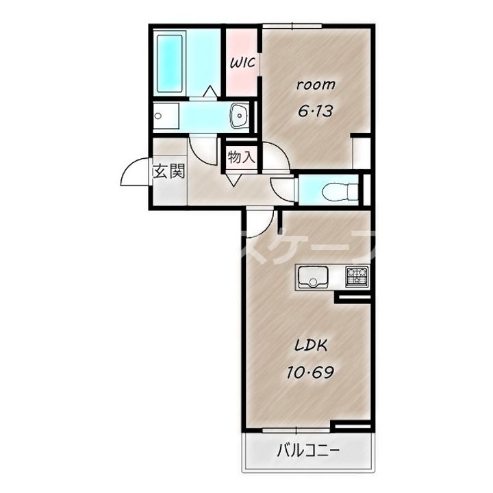 サラ スリールの間取り