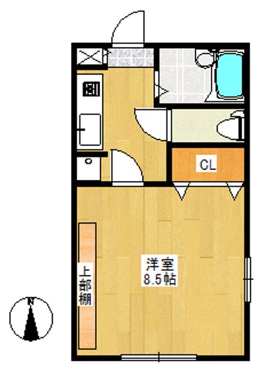 サンハピネスの間取り