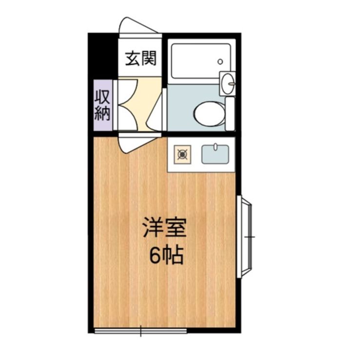 ヒルトピア201の間取り