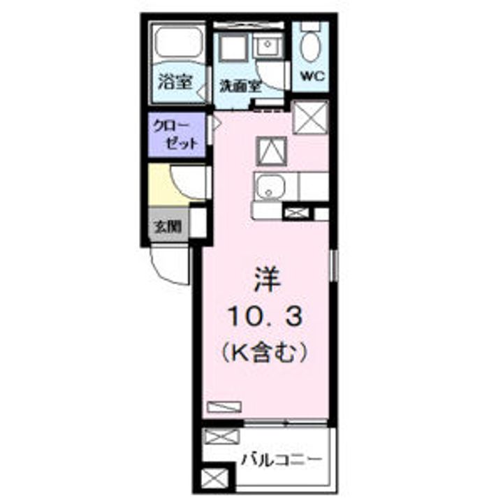 ラルジュ・ツカサ・タンドレスの間取り