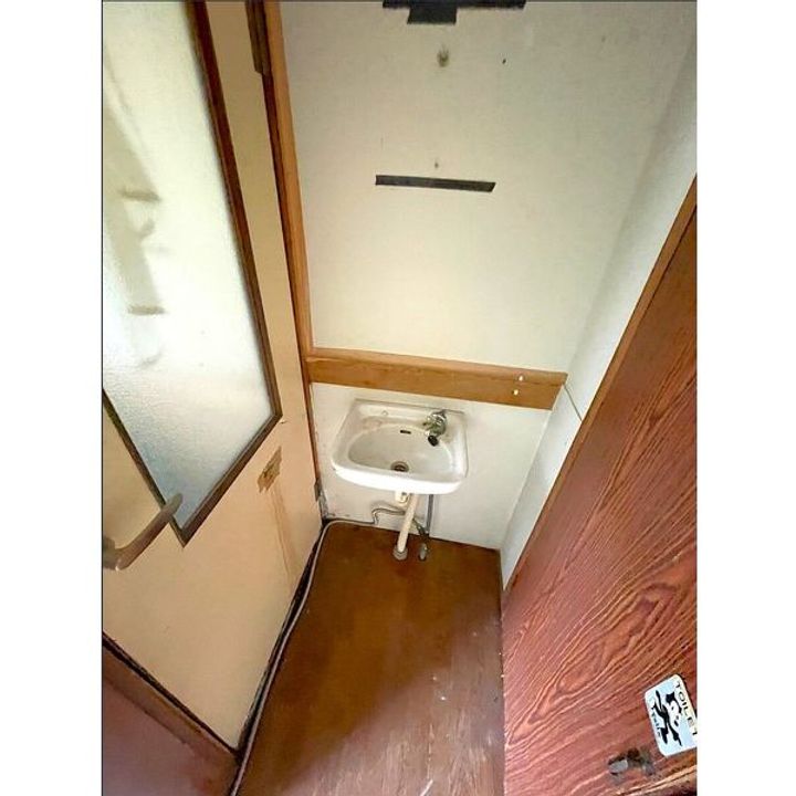 こゆき荘3の玄関